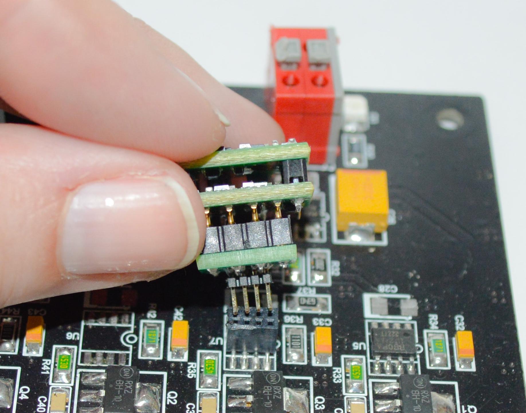 SOIC-8 to DIP-8 adapters for op amps