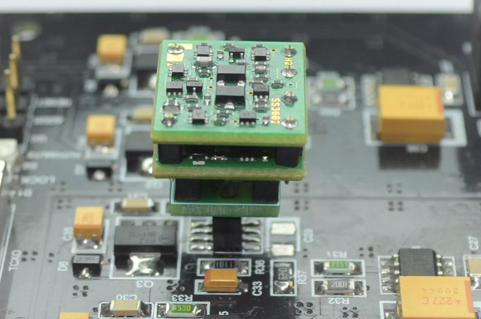 SOIC to DIP adapters for discrete op amp