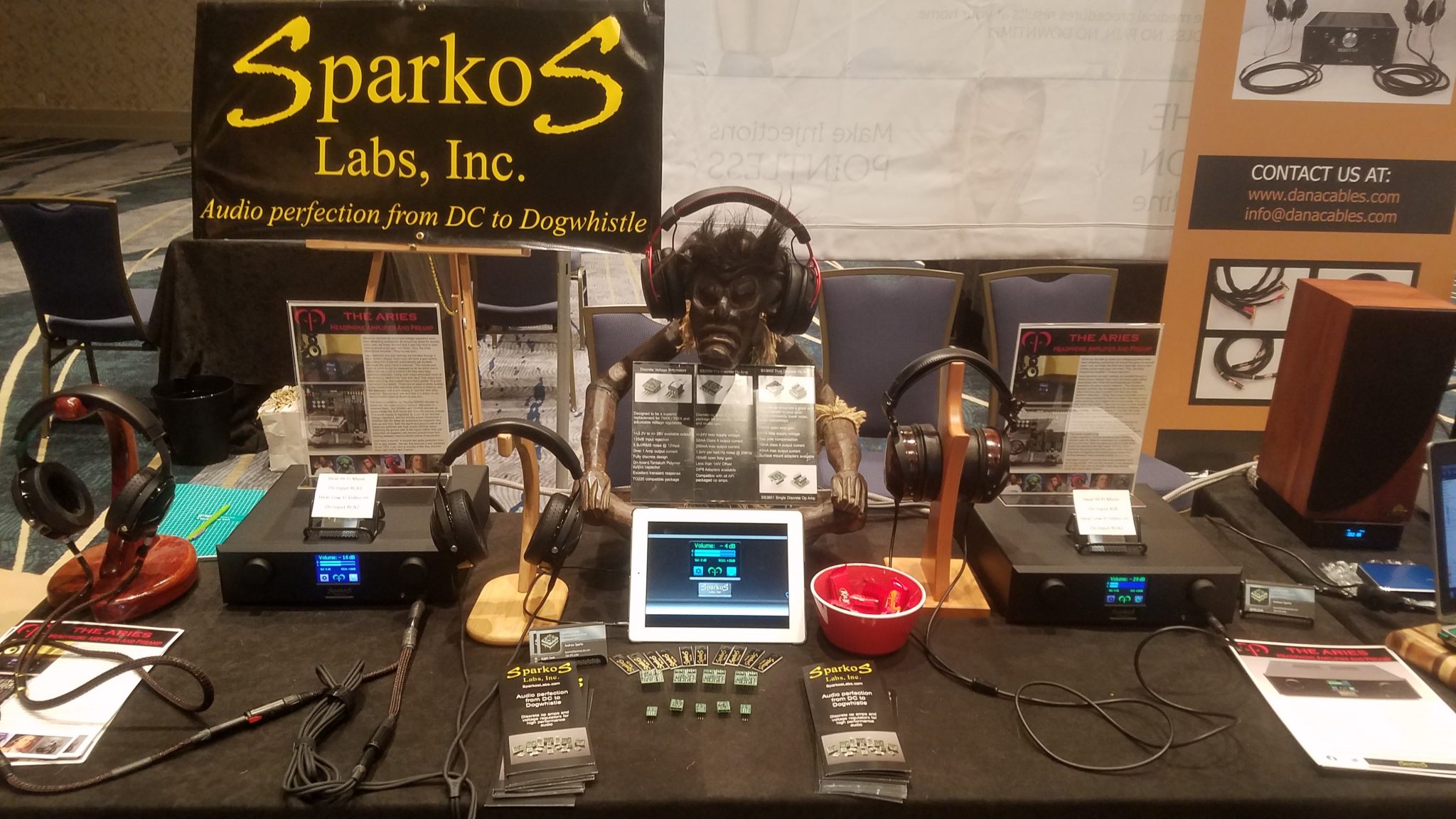 Sparkos Labs at RMAF Rocky Mountain Audio Fest 2019