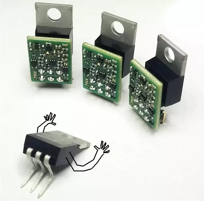 discrete voltage regualtors for audio power supply design