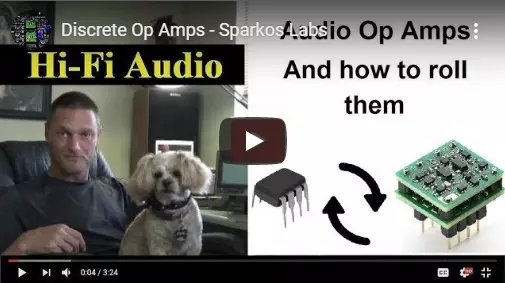discrete op amp explainer video