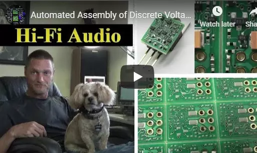 video discrete voltage regulators for audio power supply and eurorack power supply