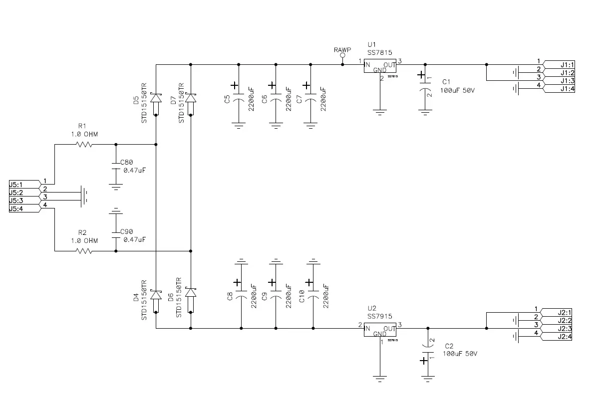 dual power supply schematic