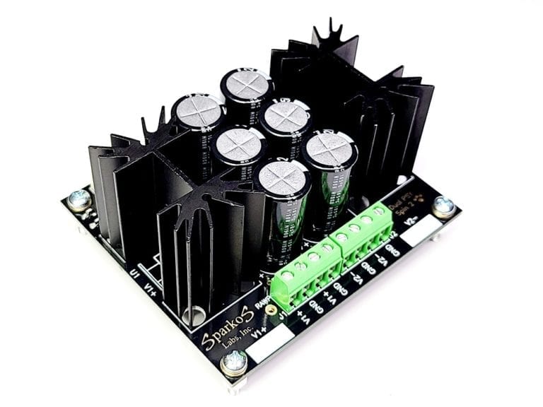 Dual Power Supply Amps Enhanced Audio Performance