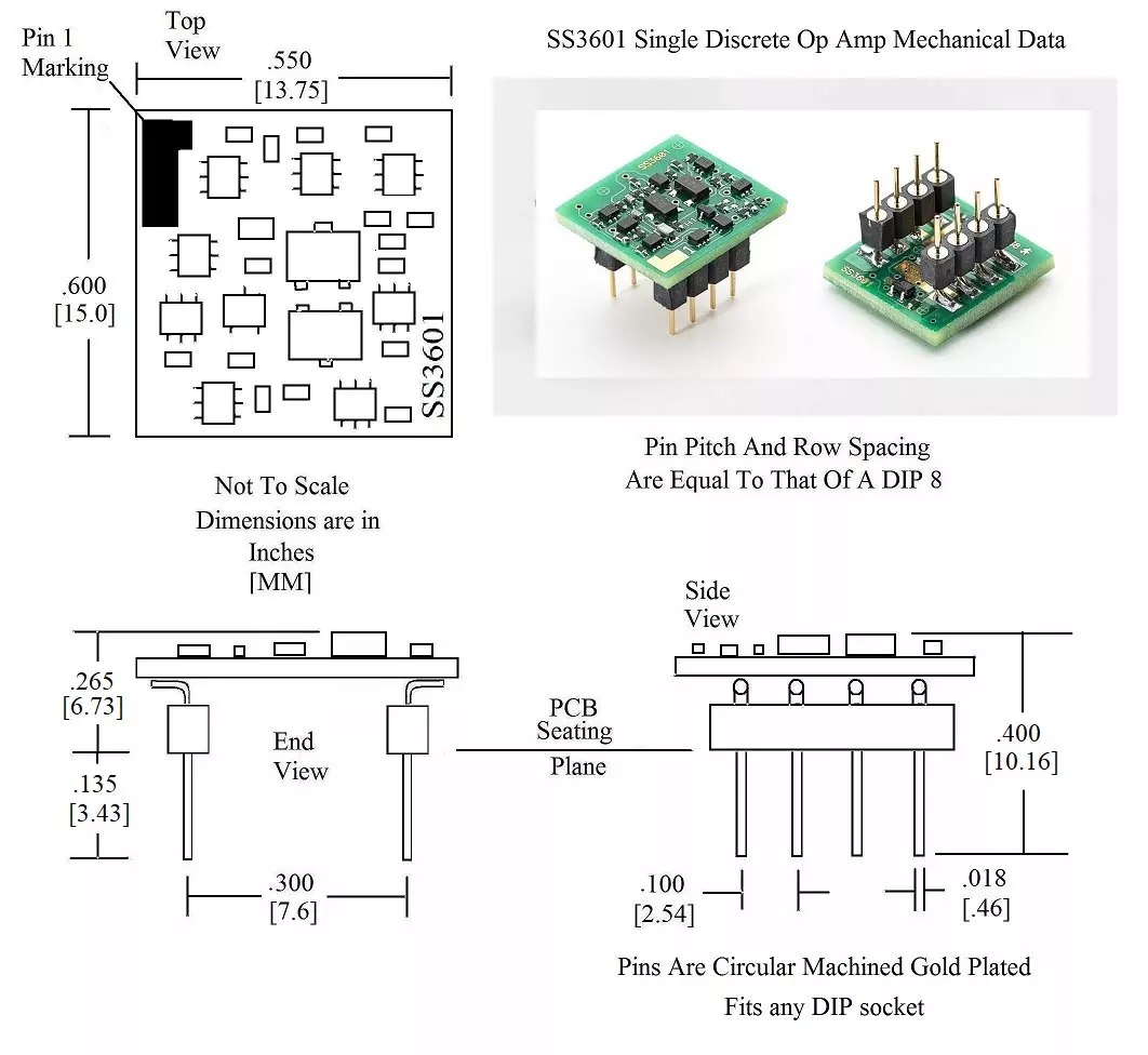 SS3602 Mechanical Dimensions