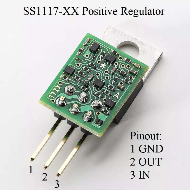 Voltage Regulator - Adjustable LM1117 SMD - COM-00595 - SparkFun Electronics