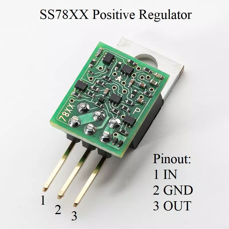 78xx discrete voltage regulator